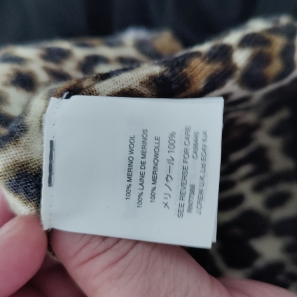 J Crew Leopard print Sweater - Picture 3 of 5